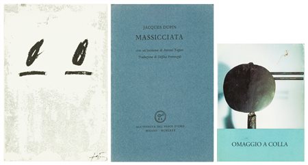 AUTORI VARI (TAPIES, COLLA) - Lotto unico di 2 opere