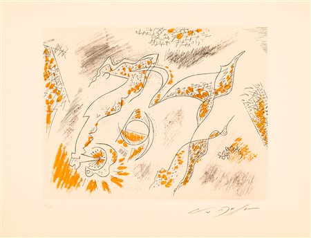 ANDRÉ MASSON (1896-1987) - Le sacrifice solaire, 1965