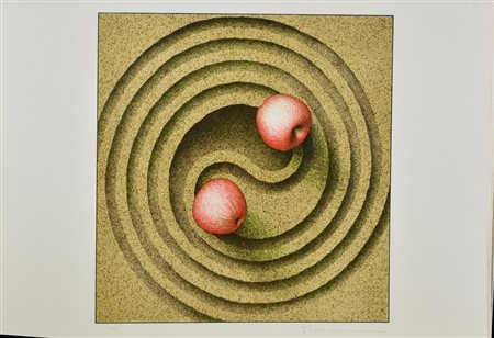 Vanni Viviani LABIRINTO CIRCOLARE litografia su carta, cm 50x70; es. 30/100...