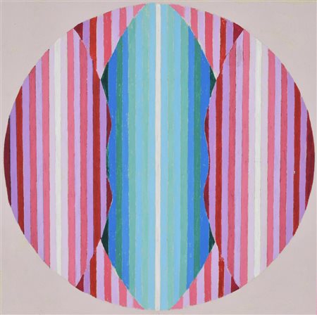 Francesco Fasano SENZA TITOLO acrilico su cartoncino, cm 25x25 sul retro:...