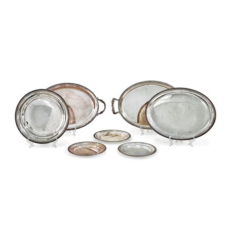 Lotto di sette argenti, Italia XX secolo