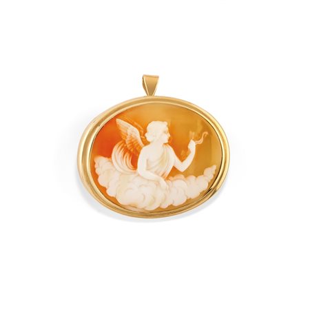 Pendente spilla con cammeo