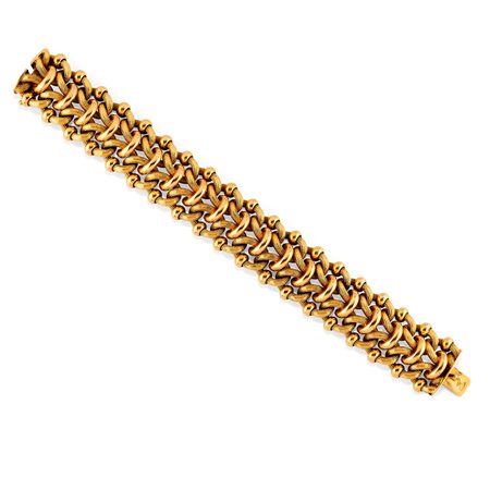 Bracciale in oro, 1950 circa