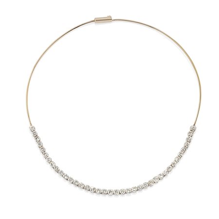 Girocollo con diamanti
