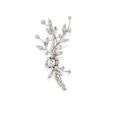 Spilla con diamanti