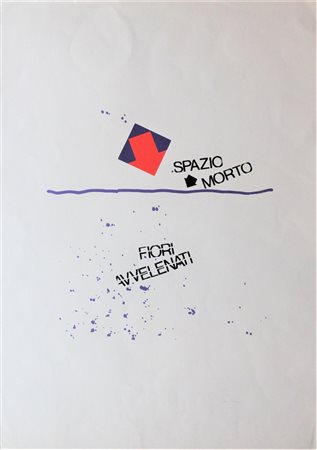 Franco Geli SENZA TITOLO serigrafia, cm 70x50 firma eseguito nel 1970 es. 89/100