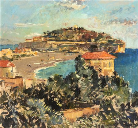 Luigi Surdi - GAETA - Firmato in basso - Olio su cartone - 43x50 -