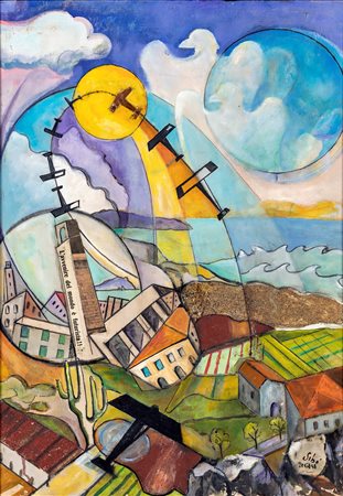 Sibò e Di Gese - Voli di Gloria - Opera realizzata a quattro mani da Sibò e...