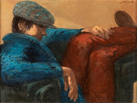 Edward Melcarth - Sleeper, Venice - Firmato Melcarth in alto a destra. Firma,...