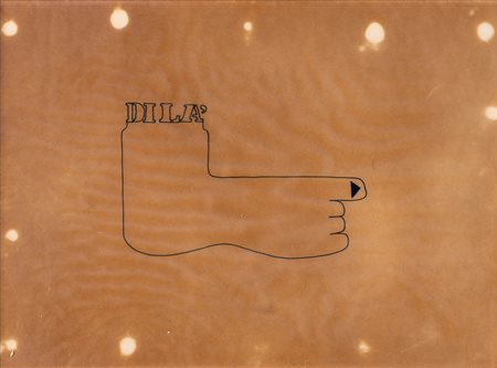 Anonimo XX Secolo - Dilà - - China su carta velina - 23x33 - - Coll. Eredi G....