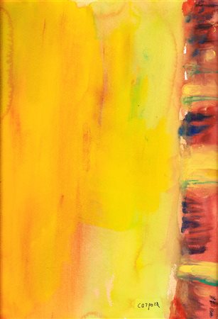 Antonio Corpora - Alicante - Firma sul fronte "Corpora". - Acquarello su...