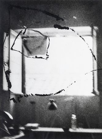 Francesco Clemente - Disegno - Al verso reca titolo firma e data. Etichette...