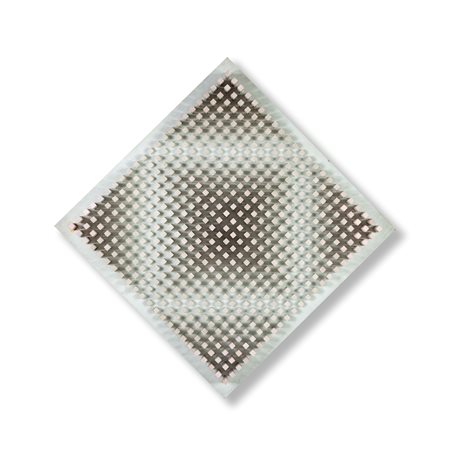 Dadamaino - Cromorilievo - Firma, data e titolo al verso. - Tasselli di legno...