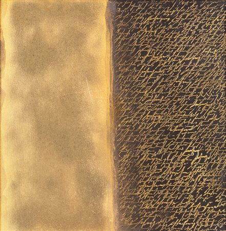 ALFREDO RAPETTI - Senza titolo - Al verso reca firma, data e dedica. Opera...