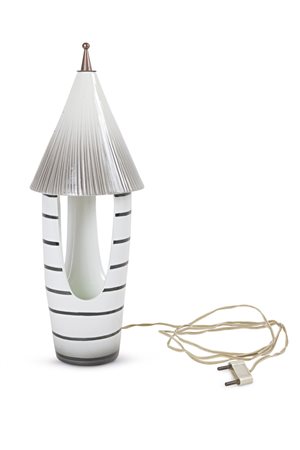 BRUNETTI MARIO - Lampada Bungalow. Ceramica - Bibl.: Informazioni sull’autore...