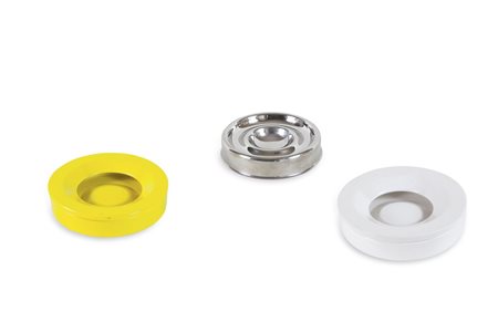 MANGIAROTTI ANGELO, MARI ENZO - Collezione di tre posaceneri. Ediz. Danese...