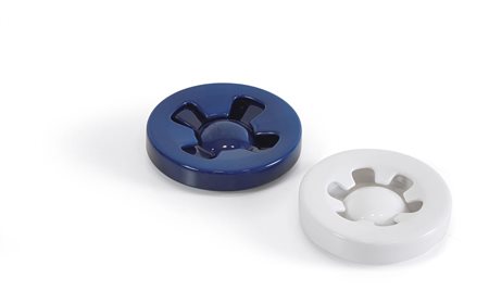 MANGIAROTTI ANGELO - Due posaceneri. Prod. Brambilla 1965 circa. Marchio...