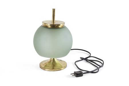 SCHWEINBERGER GISMONDI EMMA – Chi, Lampada da tavolo in ottone zapponato....