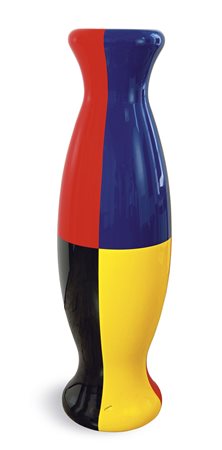 MENDINI ALESSANDRO - Vaso Montesquieu VI. Esemplare n° 1/5. Resina e fibra di...