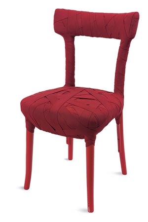 TRAAG PETER – Mummy, Sedia in legno curvato. Imbottitura in poliuretano,...