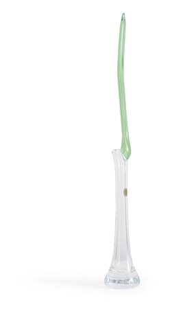 KURAMATA SHIRO - Vaso in vetro mod. Ikebana. Marcato sotto la base Vilca....