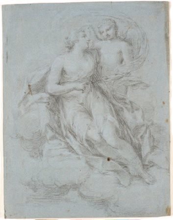 Marcantonio Franceschini Bologna 1648 – 1729 VENERE CORTEGGIATA DA ADONE...