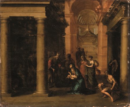 Dirck Van Delen (attribuito) Heusden 1605 – Arnemuiden 1671 PRESENTAZIONE DI...