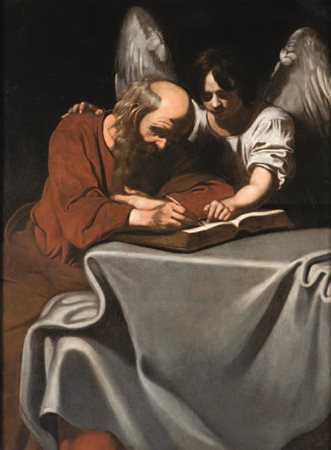 Nicolas Régnier e aiuti Maubeuge 1588 ca – Venezia 1667 SAN MATTEO E L’ANGELO...