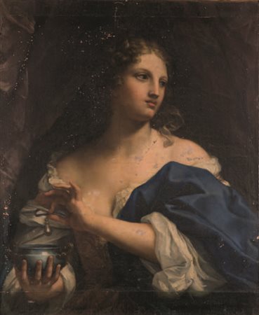 Giuseppe Bartolomeo Chiari Roma 1654 – 1727 CLEOPATRA SCIOGLIE UNA PERLA IN...