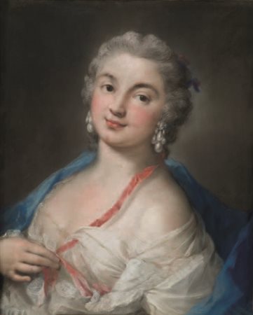 Rosalba Carriera Venezia 1673 – 1757 RITRATTO DELLA CONTESSA POTOCKA pastelli...