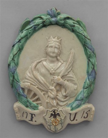 Santa Caterina da Alessandria, placca in 