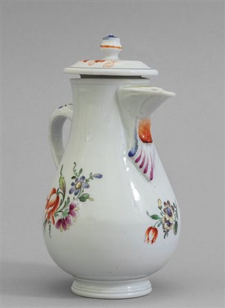 Lattiera in porcellana Ginori, decorazione a 