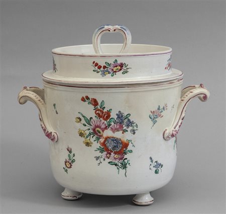 Rinfrescatoio in porcellana Ginori, sec.XVIII 