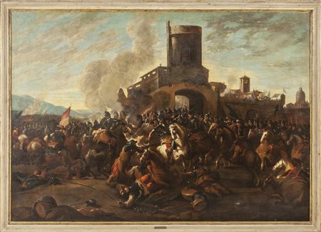 COURTOIS JAQUES detto BORGOGNONE (1621-1675) 