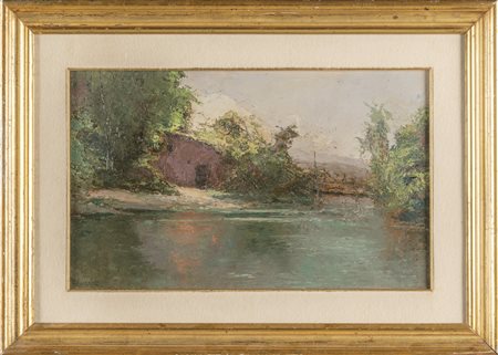 NICOLO' CHIANESE (1898-1971) <br>Casolare presso 