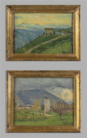 BERTO FERRARI (1887-1965) <br>Vedute di 