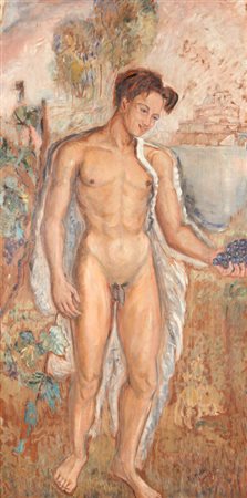 MOLA NATALIA (1893-1981) <br>Giovane Bacco 