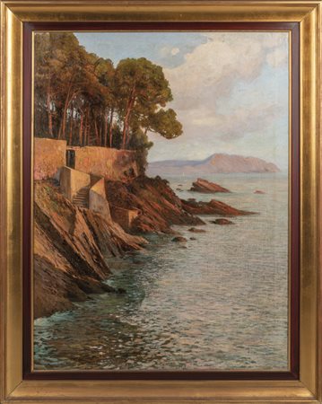 CESARE BENTIVOGLIO (1868-1952) <br>La passeggiata 