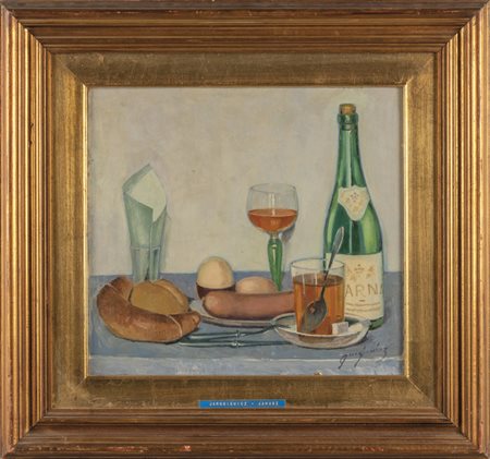 Jarosiewicz Janusz "Natura morta" olio su 