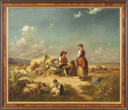 DIPINTO (-) <br>August ichard Zimmermann 