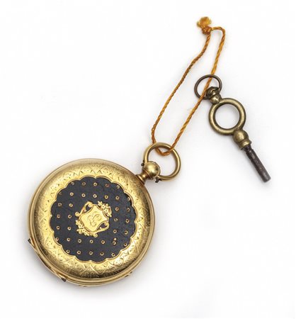 Orologio da tasca misura donna in oro giallo con 