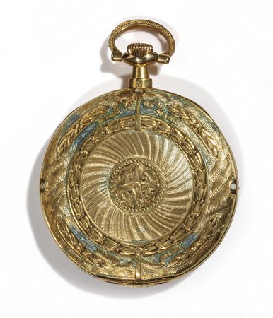 Orologio da tasca epoca Liberty in oro 