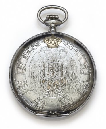 Orologio da tasca in acciaio marca Zenith con 