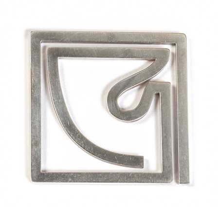 Fermasoldi in argento 925 firmato Hermes