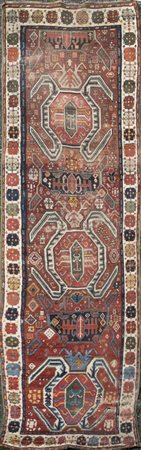 Passiera con tre medaglioni centrali su fondo 