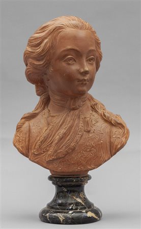 Busto di Luigi XVI bambino, scultura in 