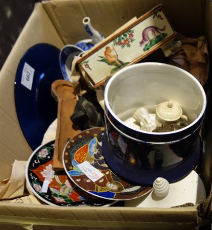 Scatola magica di maioliche e porcellane