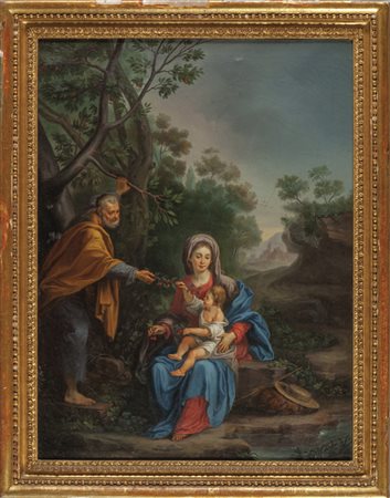 Scuola italiana sec.XVIII "Madonna della 
