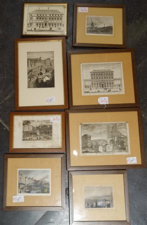 Vedute di Genova, otto stampe