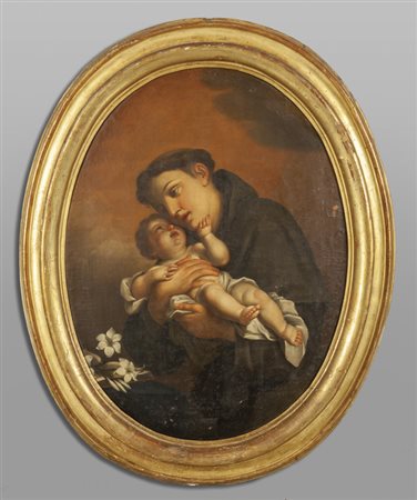 Scuola genovese inizi sec.XVIII "Sant'Antonio con 
